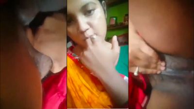Boudi records her fingering Desi Bangla MMS