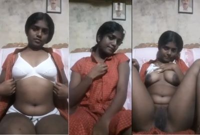 Girl shows sexy body in Tamil sex video Desi nude