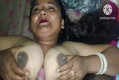 Client cums on tits Bangladeshi porn