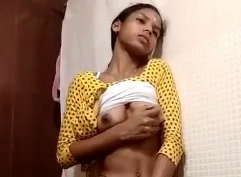 Teen taking selfie Indian college