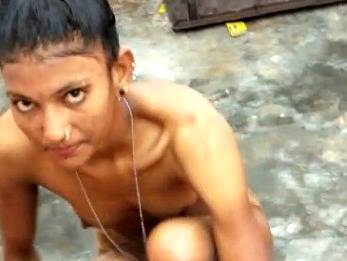 Bathing village video clip desi