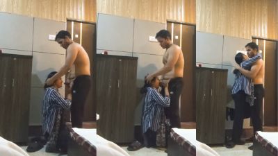 Lover dominates and gets blowjob during hotel sex GF