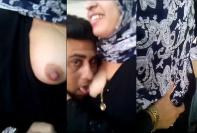 Maldivian man sucks his hijabi colleague’s boobs in bf