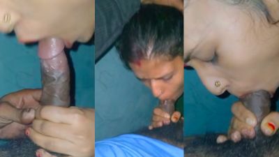 Records married lover’s blowjob desi MMS