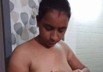 Stripping blouse and underskirt Sonepur bhabhi
