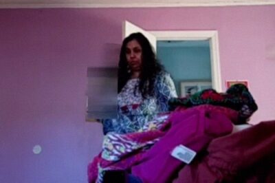 Aunty dressing in bedroom spying on matured desi